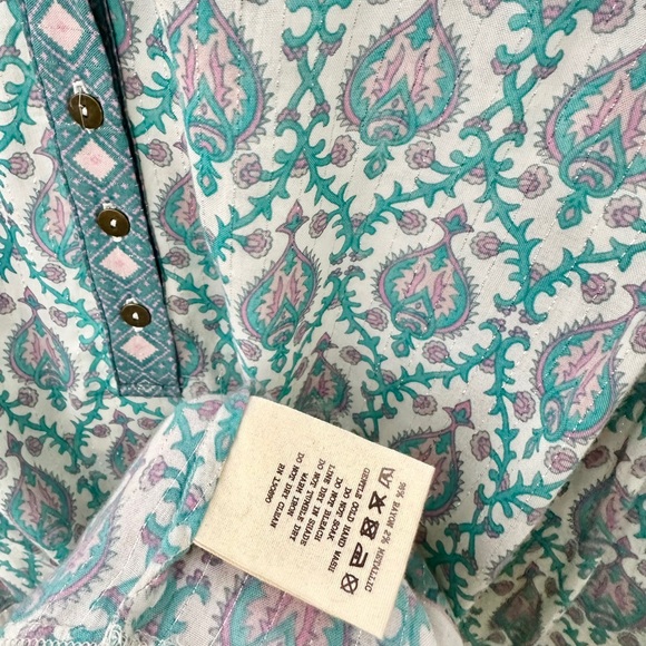 🩵 Vintage Spell Oracle Sage Blouse Size Small 🩵 - Picture 9 of 10